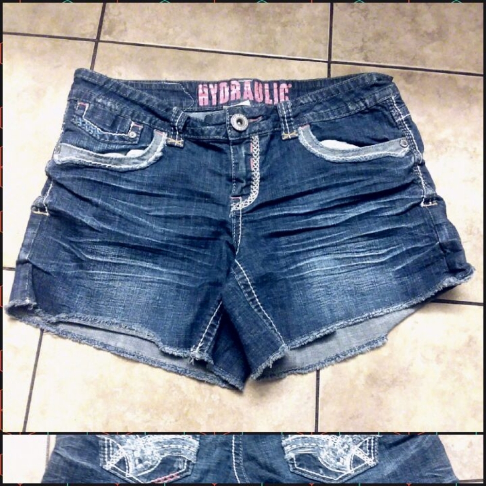 Hydraulic Jean Shorts